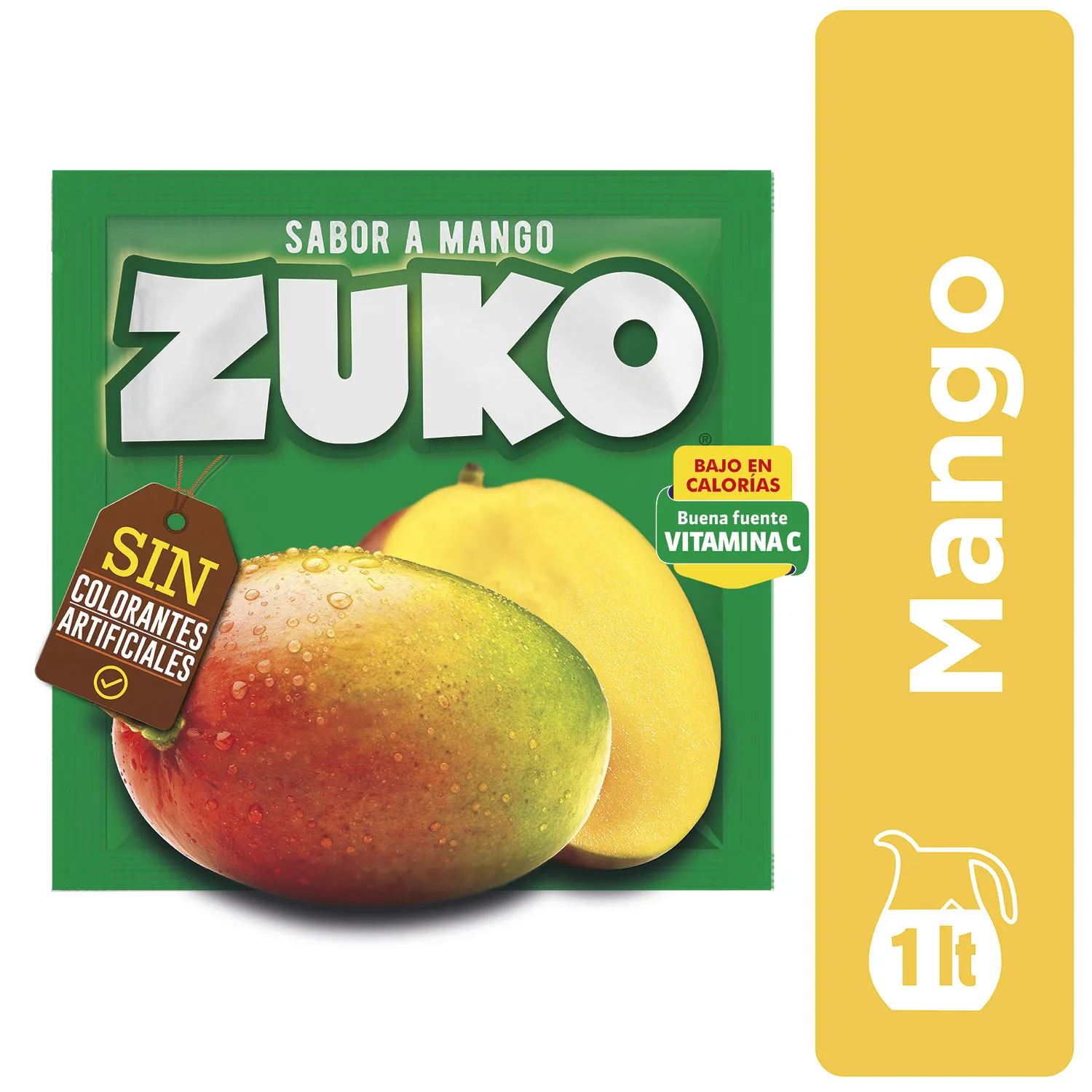 Refresco Zuko Mango 15 grs.