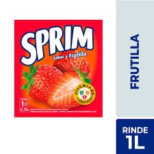 Refresco Sprim Frutilla 20 g