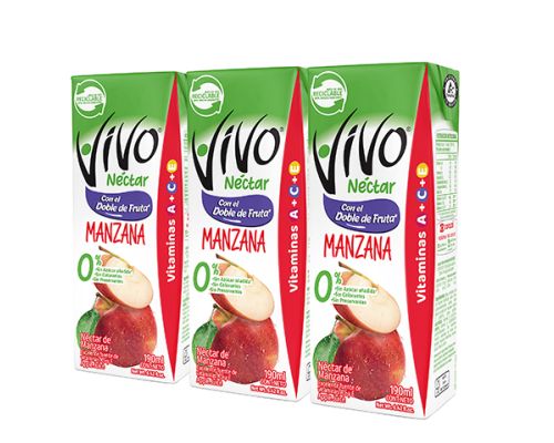 Néctar Vivo Pack Manzana 190 ml