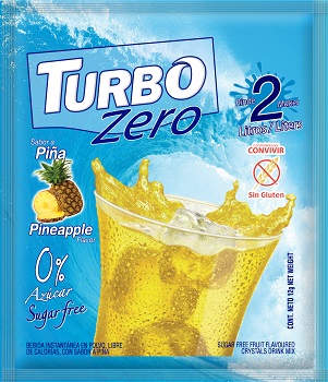 Jugo Turbo Zero Piña 12 g
