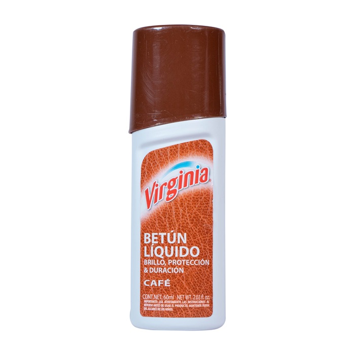 Betún Virginia Líquida Café 60 ml