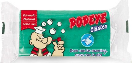 Jabón Popeye Verde 170 grs.