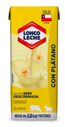 Leche Lonco Plátano 200 ml