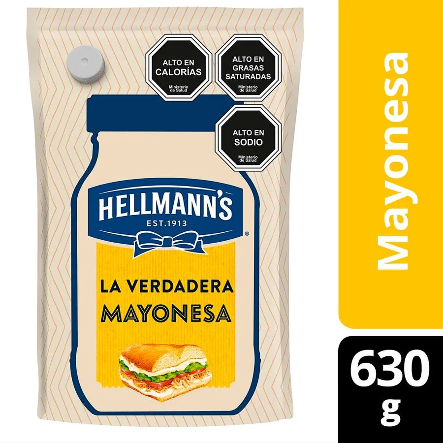 Mayonesa Hellmanns Regular 630 grs.