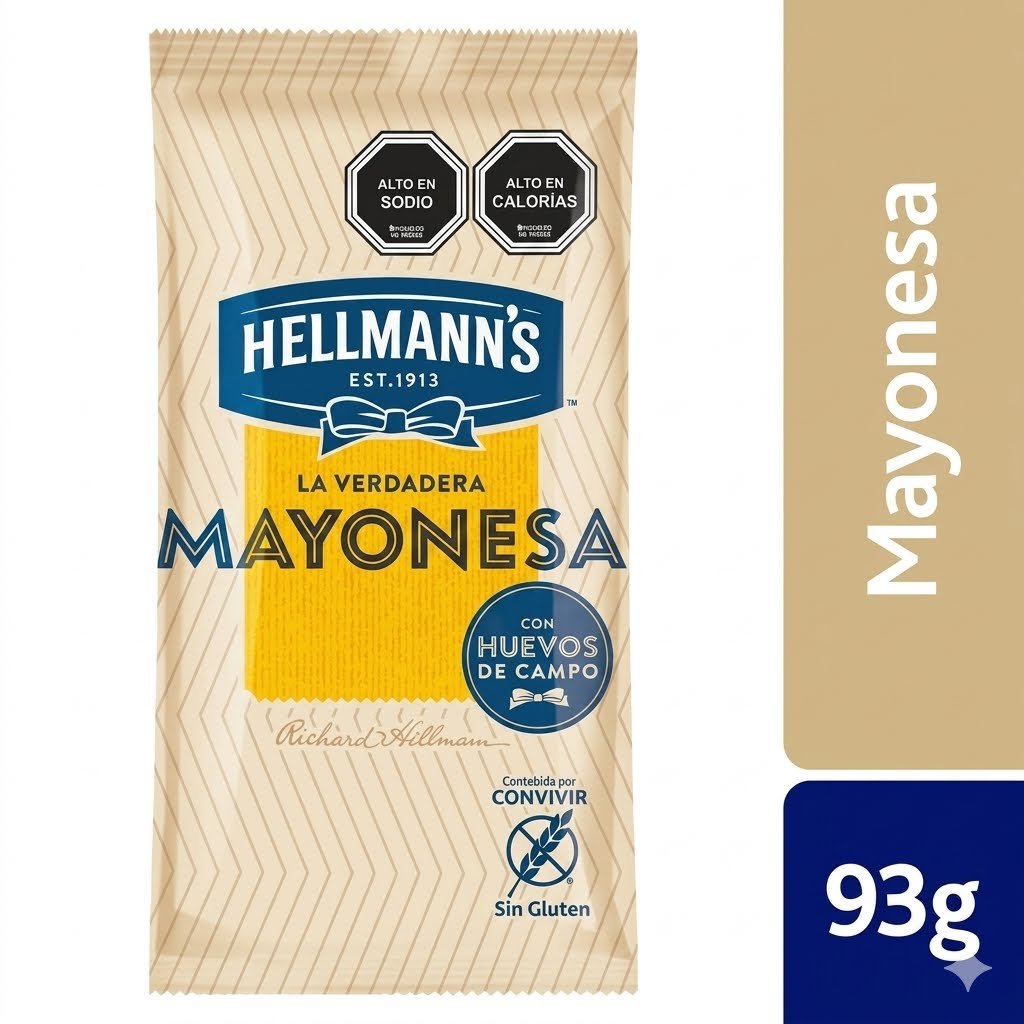 Mayonesa Hellmanns 93 g