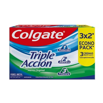 Pasta Colgate 100 g 3x2 un
