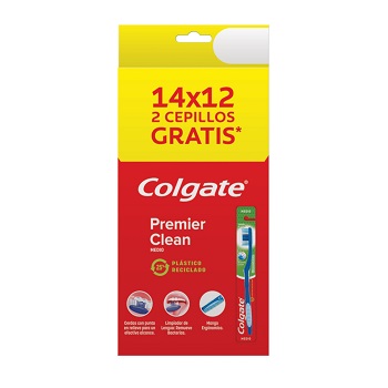Cepillo Colgate 12+2 unidades.