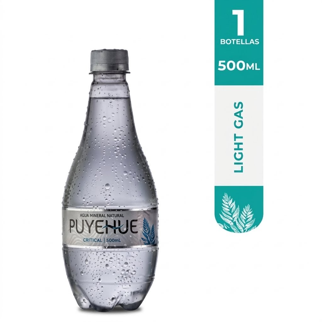Minerales Puyehue Ligth Gas 500 ml