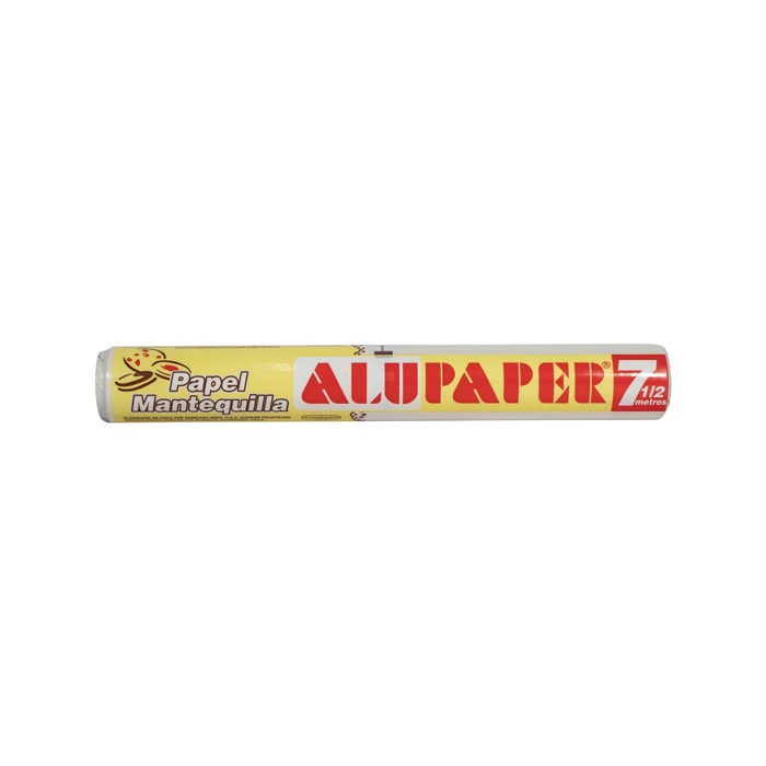 Alusa Papel Mantequilla 7.5 mts.