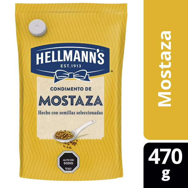 Mostaza Hellmanns 470 g