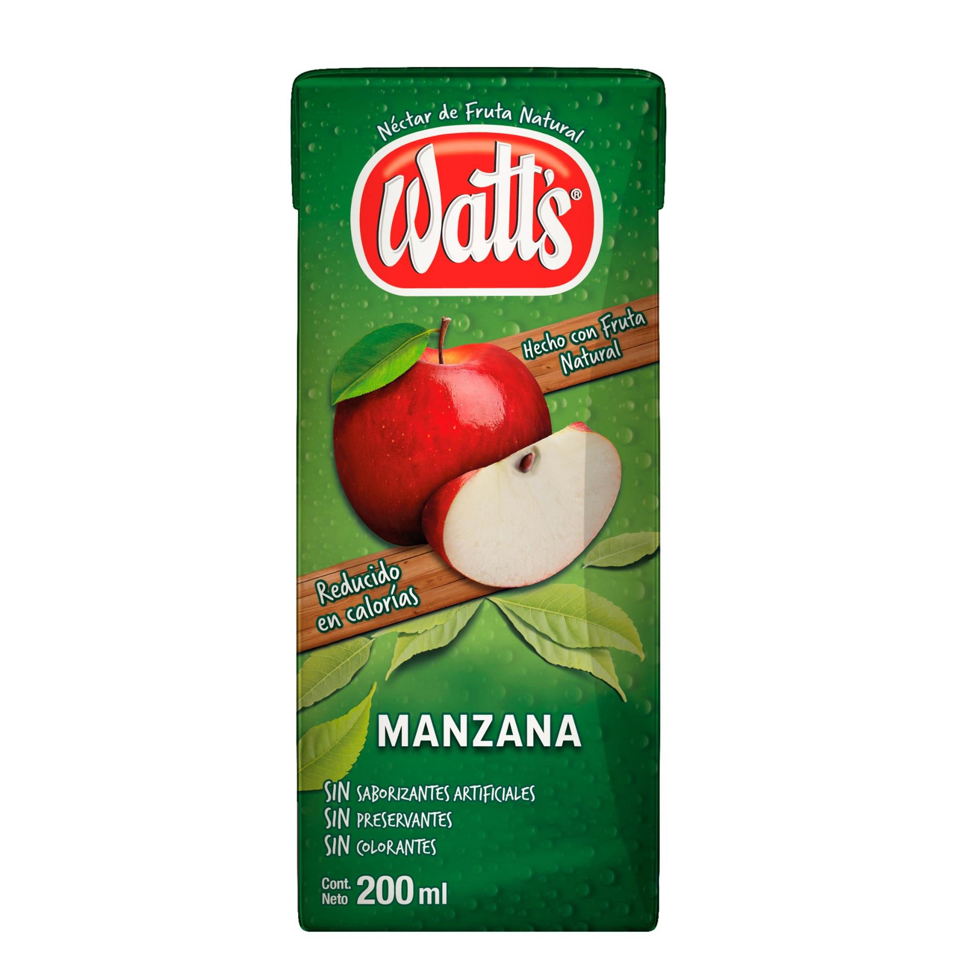 Néctar Watts Manzana 200 ml