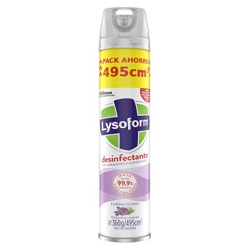 Lysoform Aerosol Lavanda 495 ml