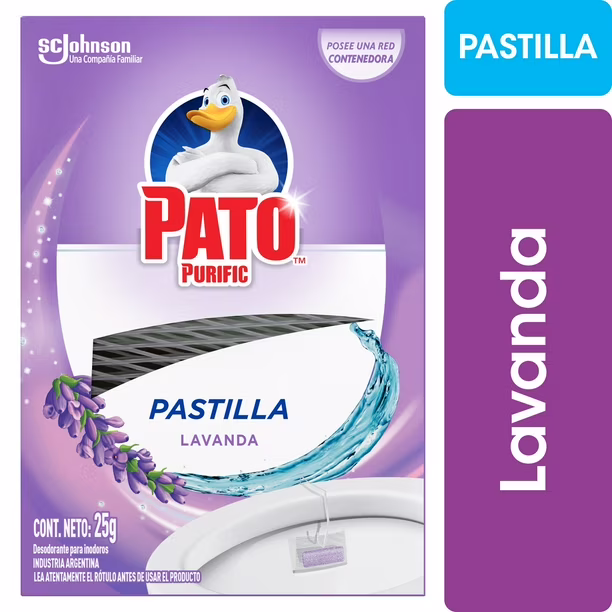 Pato Pato Purific Pastilla Lavanda 1 un