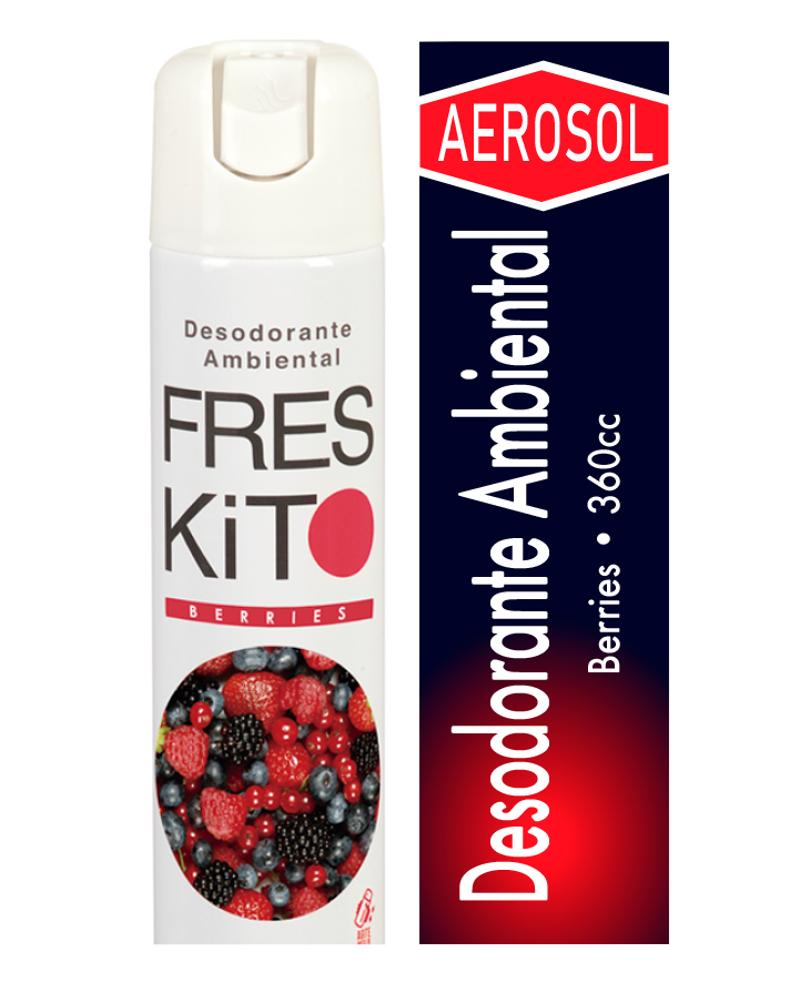 Desodorante Ambiental Freskito Berries 360 grs.