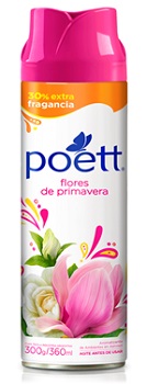 Desodorante Ambiental Poett Flores de Primavera 360 grs.