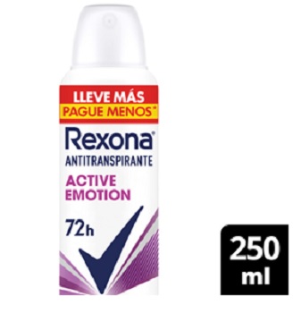 Desodorante Rexona Active Emotion 250 ml