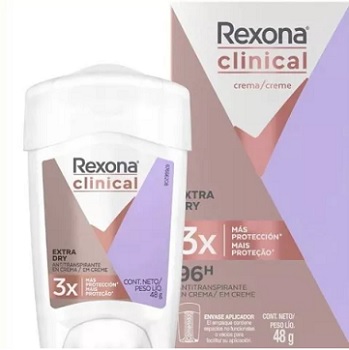 Desodorante Rexona Clinical Extra Dry 48 g
