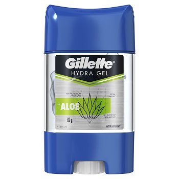 Desodorante Gillete Gel Aloe 48Hrs 82grs.