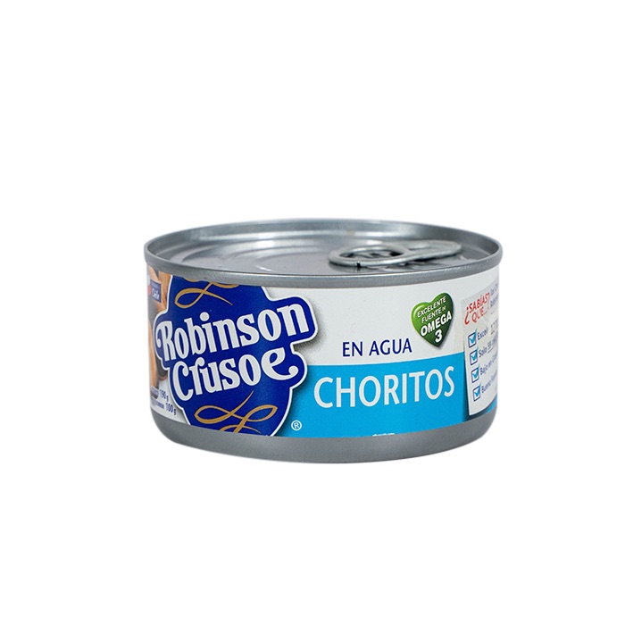 Chorito Natural Robinson Crusoe 190 grs.