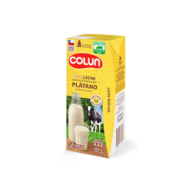 Leche Colun Plátano 200 ml