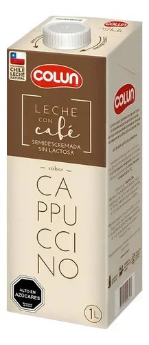 Leche Colun Capuccino Sin Lactosa 1 L