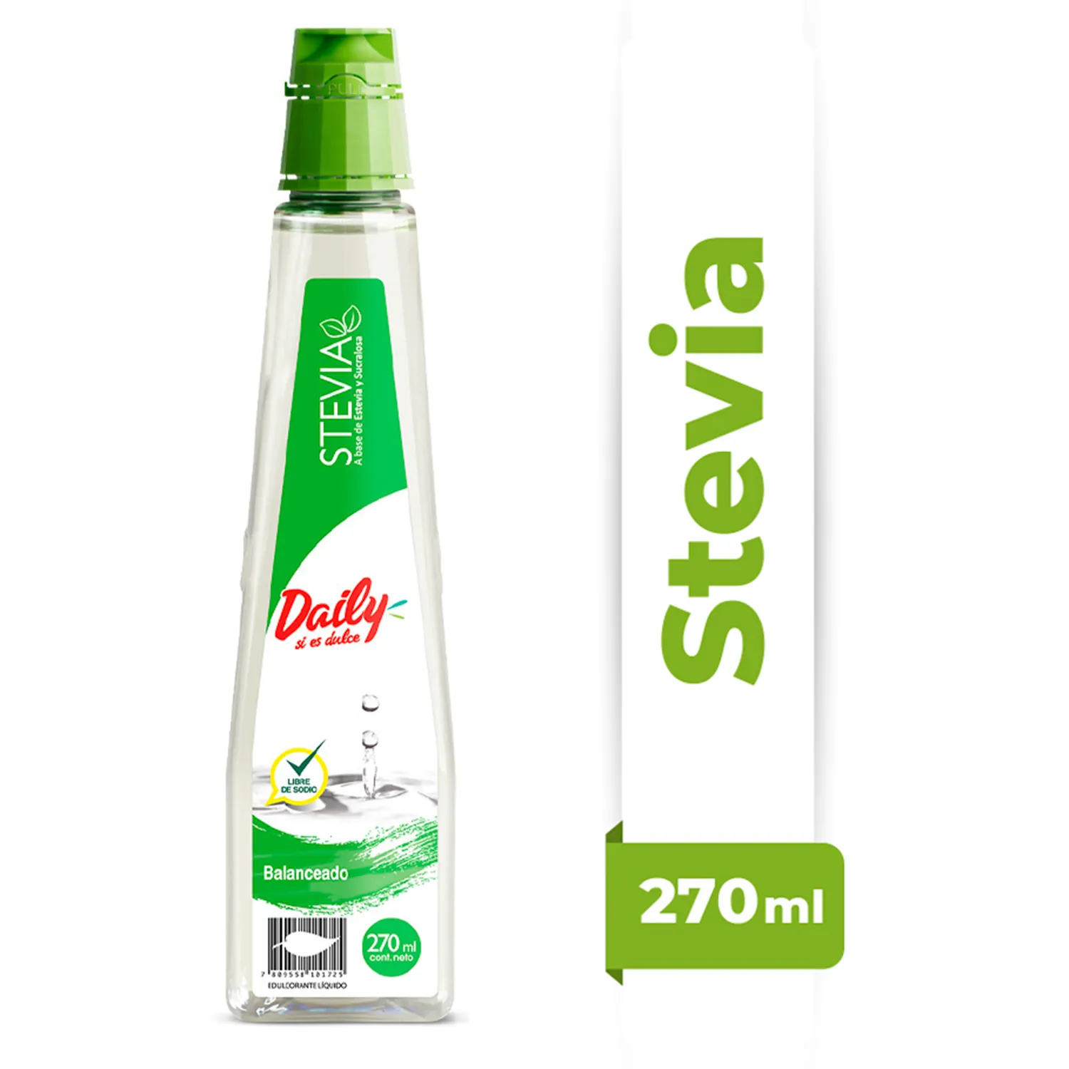 Endulzante Daily Stevia 270 ml