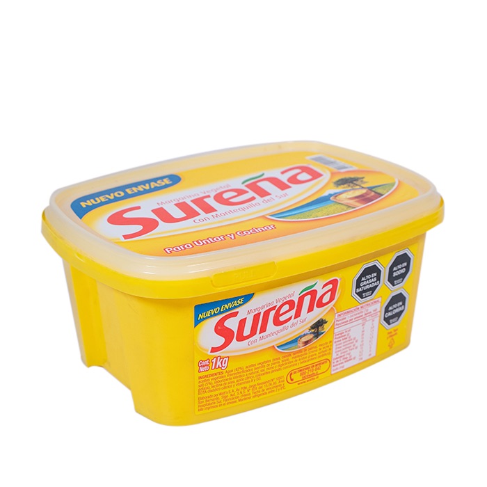 Margarina Sureña Pote 900 grs.