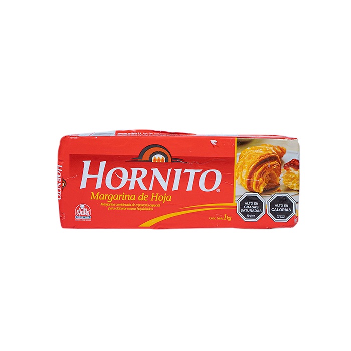 Margarina Hornito Hoja Pan 1 kg