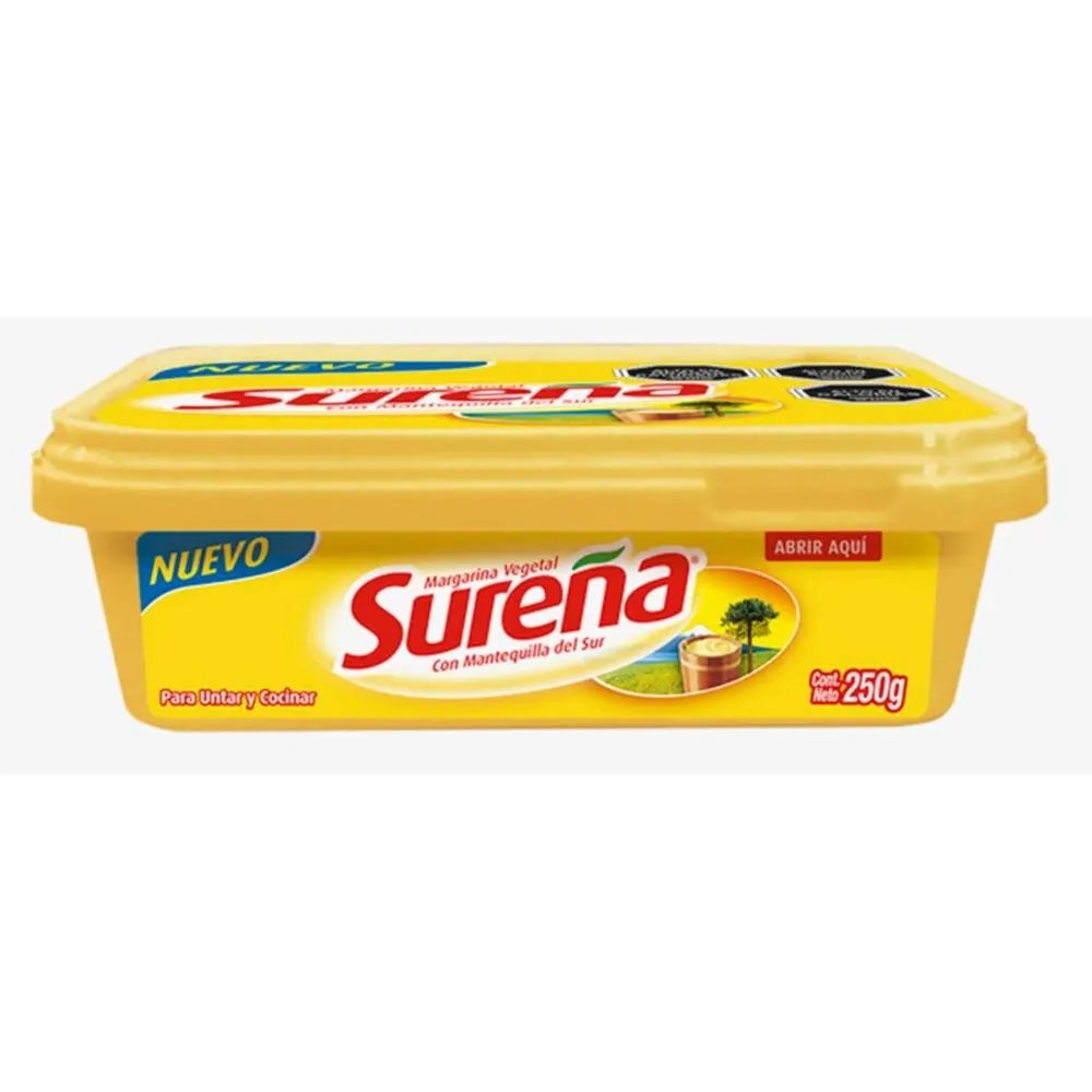 Margarina Sureña Pote 250 grs.