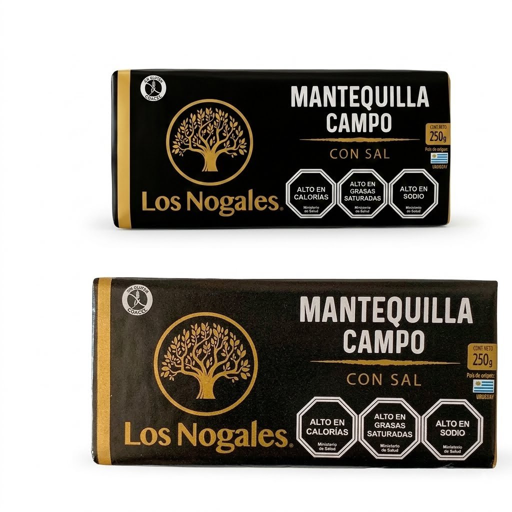 Mantequilla Los Nogales con Sal 250 grs.