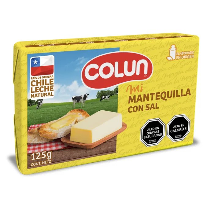 Mantequilla Colun 125 grs.