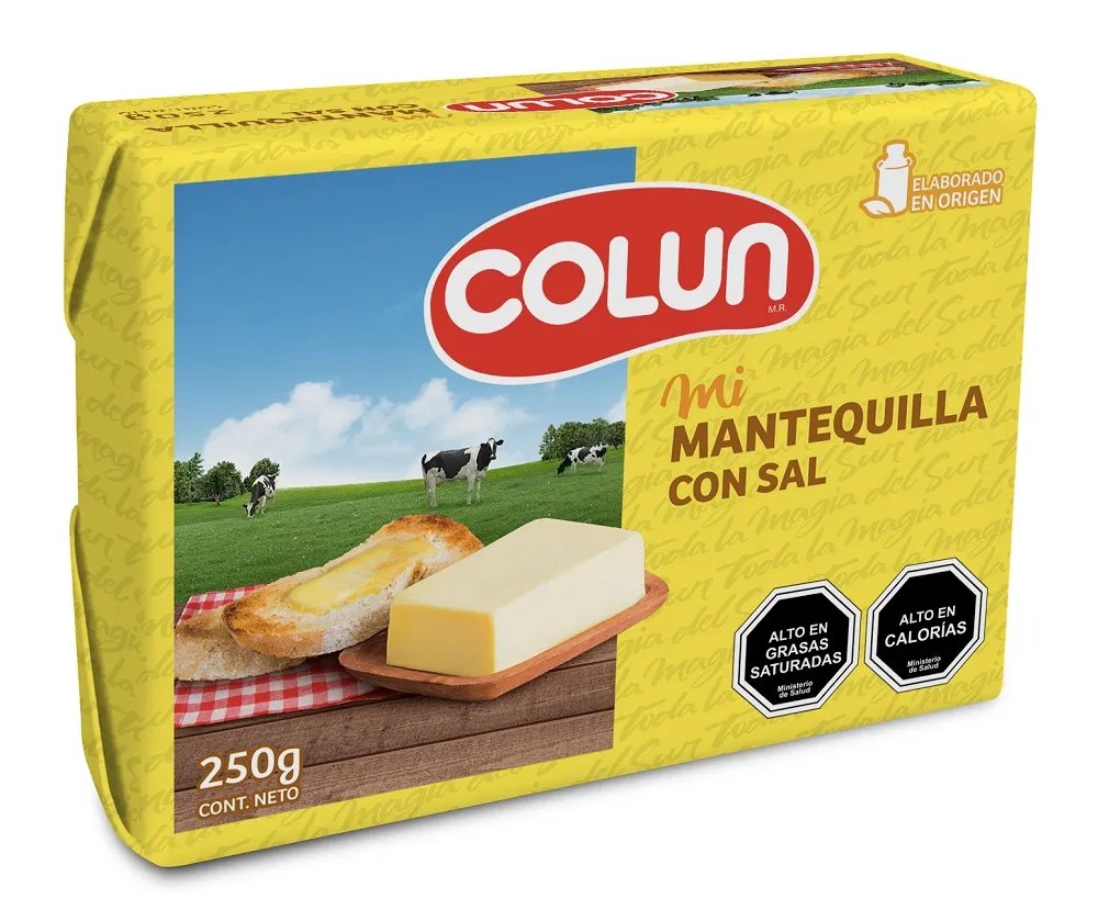 Mantequilla Colun 250 grs.