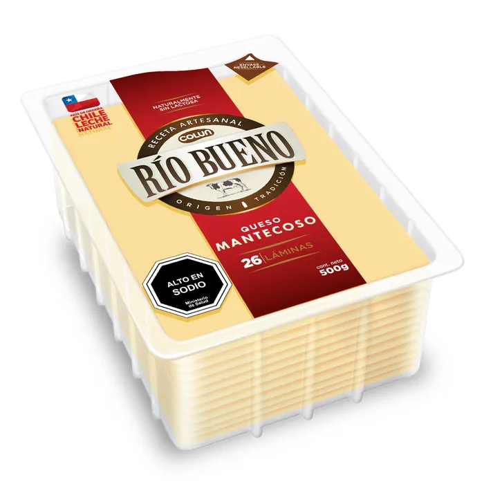 Queso Mantecoso Río Bueno 500 grs.