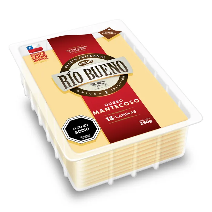 Queso Mantecoso Río Bueno 250 grs.