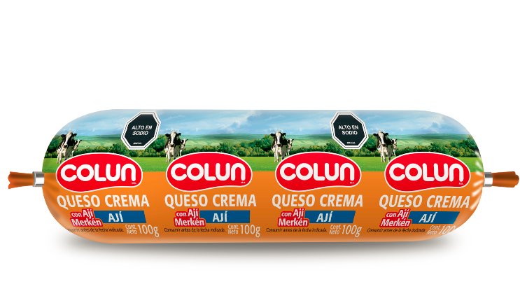 Queso Crema Colun Ají 100 grs.