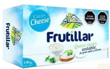 Cream Cheese Frutillar 190 grs.