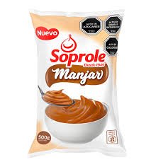Manjar Soprole Bolsa 500 g