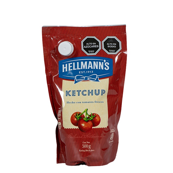 Ketchup Hellmanns Doypack 500 g