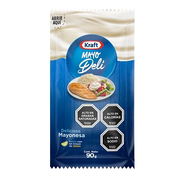 Mayonesa Kraft Deli 90 grs.