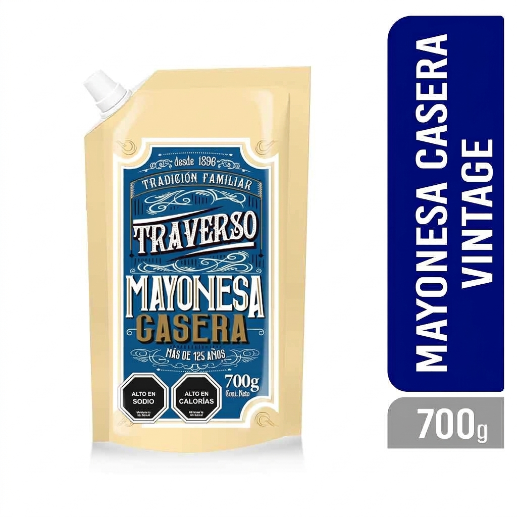 Mayonesa Traverso Doypack 700 grs.