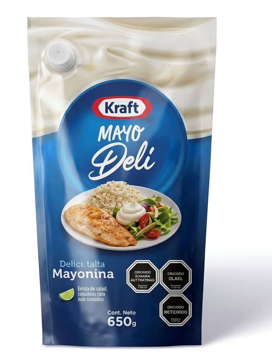 Mayonesa Kraft Deli 650 grs.