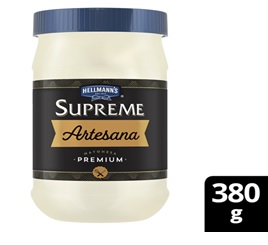 Mayonesa Hellmanns Supreme Frasco 380 grs.