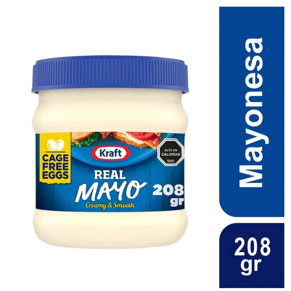Mayonesa Kraft Frasco 208 grs.