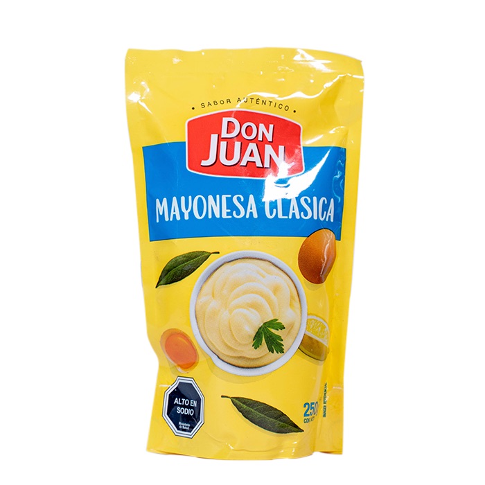 Mayonesa Don Juan Clásica 250 grs.