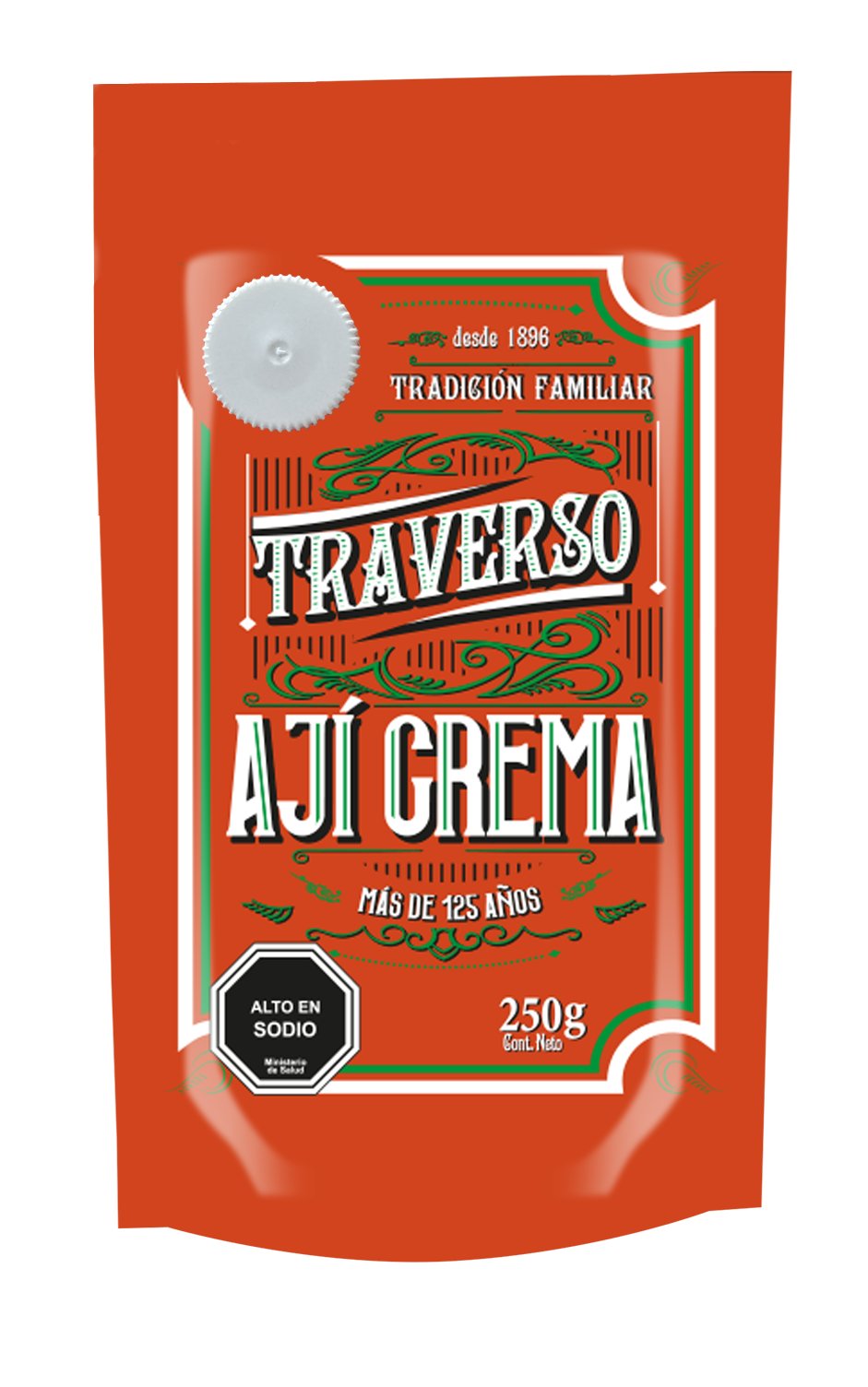 Ají Crema Traverso Vintage 250 grs.