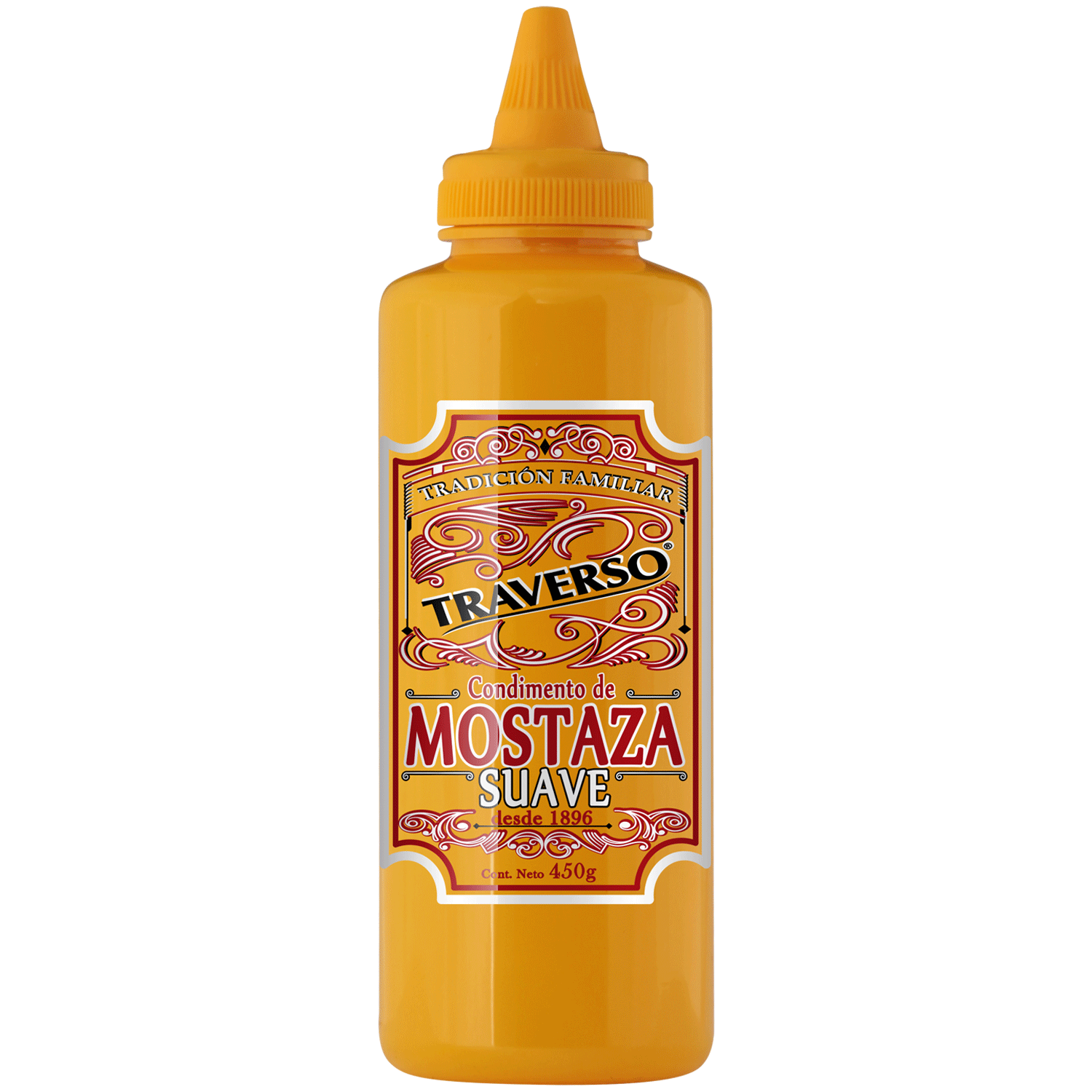 Mostaza Traverso Vintage Suave 450 g