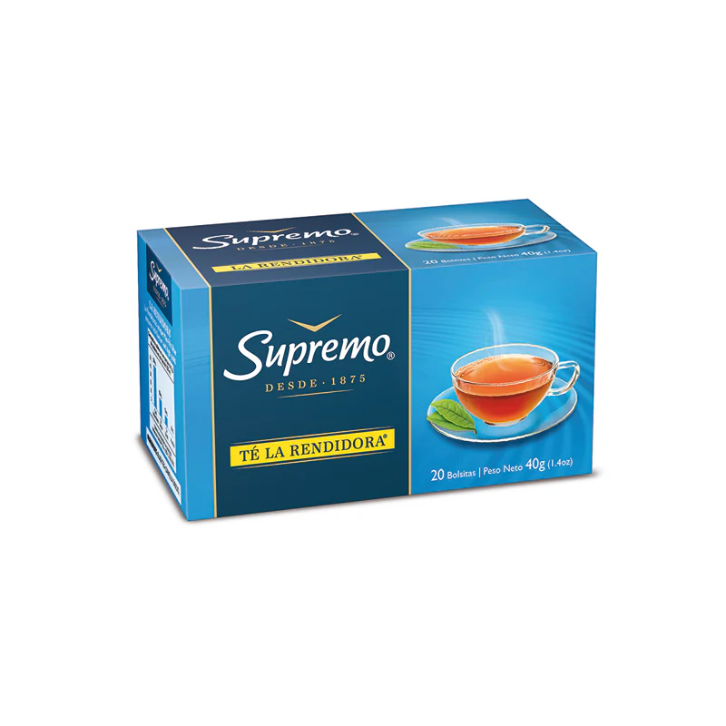 Té La Rendidora 20 unidades.