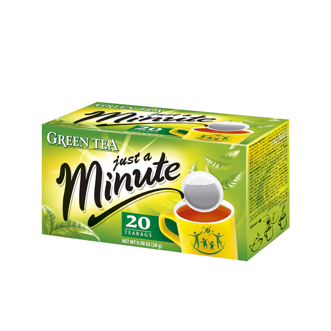 Té Just Verde Minute 20 unidades.