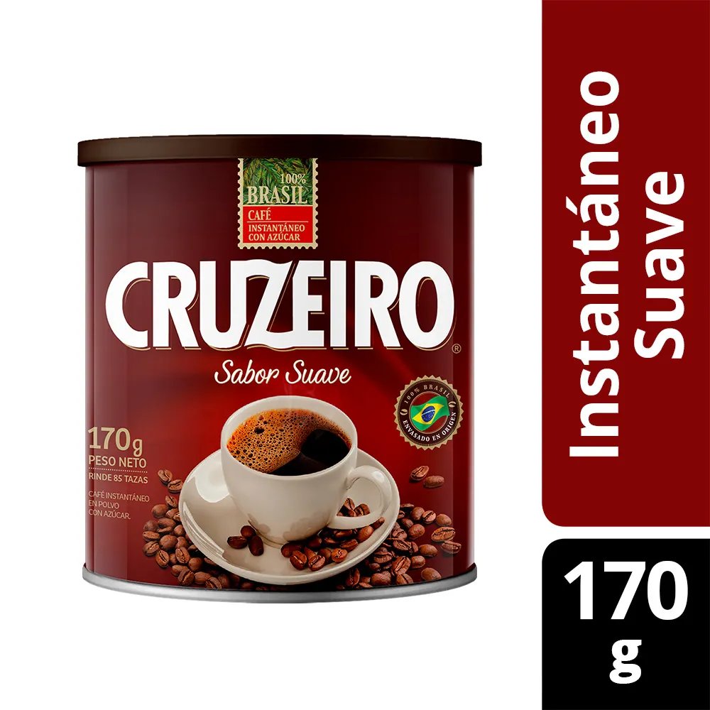 Café Suave Lata Cruzeiro 170 grs.