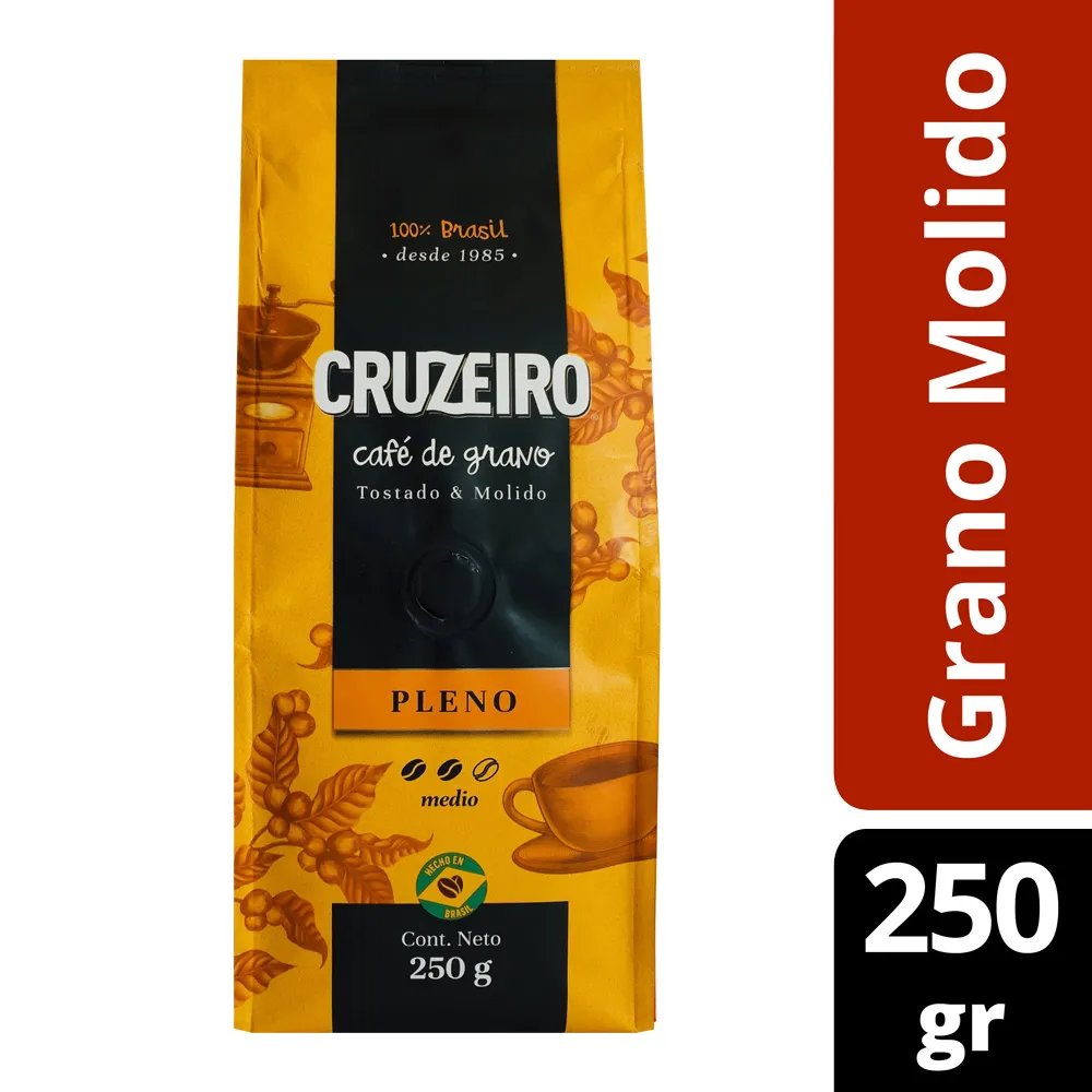 Café Pleno Molido Cruzeiro 250 grs.